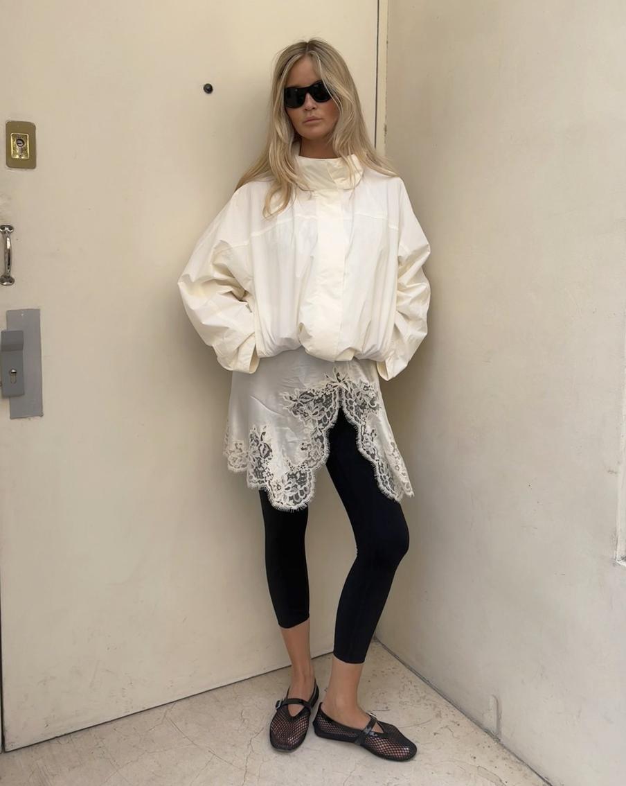 Секрет стильных образов: почему модные блогеры выбирают белую ветровку