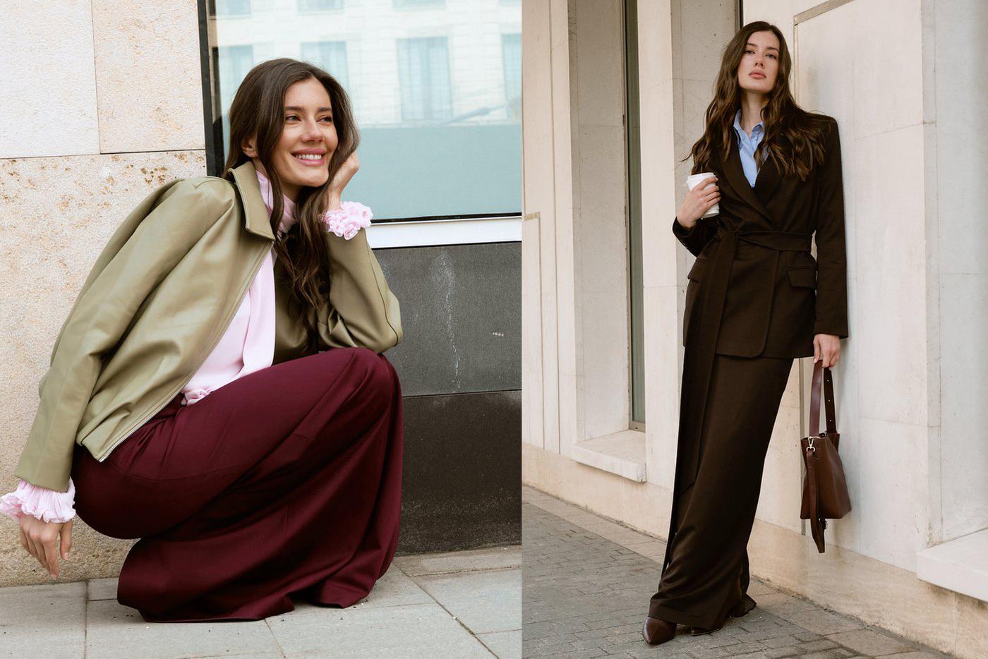 Дизайн вдохновлён эстетикой 90-х и парижским настроением, а в палитре – актуальные оттенки шоколада и вишни.