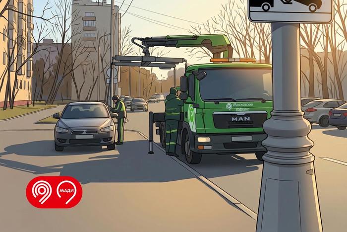 Водители в Москве стали реже парковать авто на тротуарах под запрещающими знаками