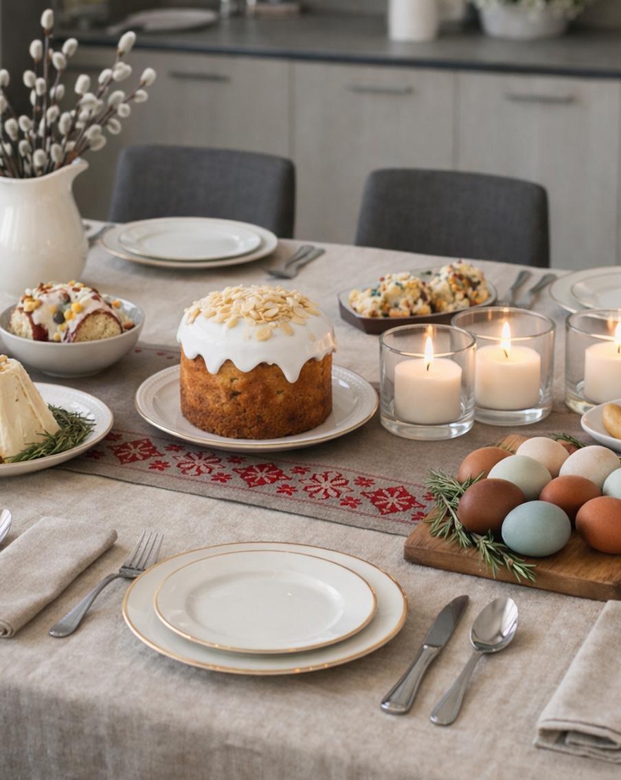 Как украсить пасхальный стол красиво и избежать устаревшего декора дома