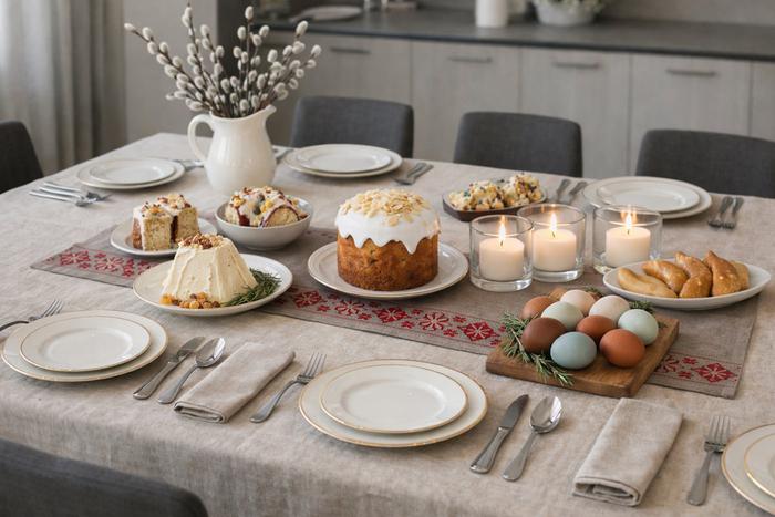 Как украсить пасхальный стол красиво и избежать устаревшего декора дома