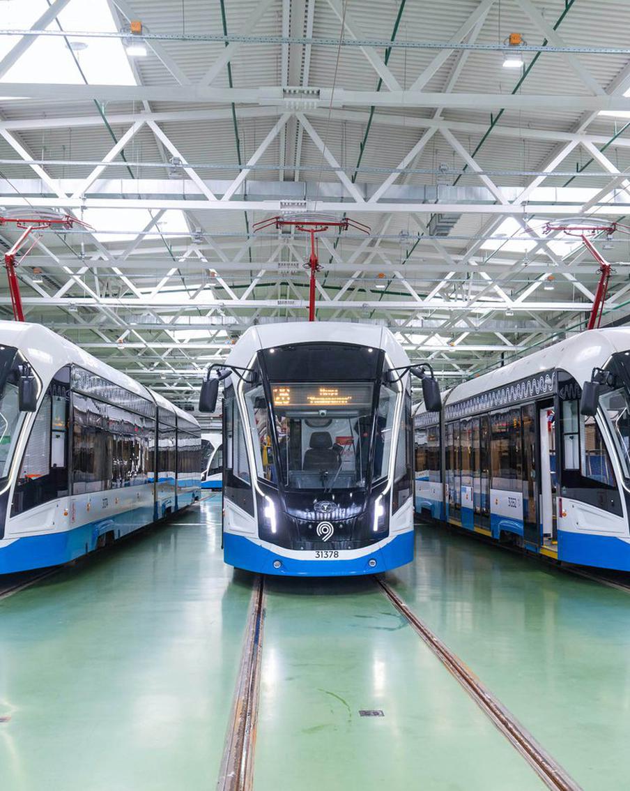 Трамвайное депо имени П. Л. Апакова подвело итоги первого года работы после реконструкции