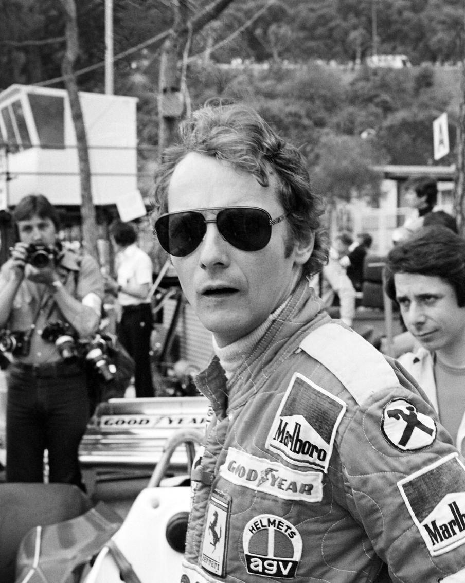 1976 год, лидер команды Ferrari Ники Лауда.