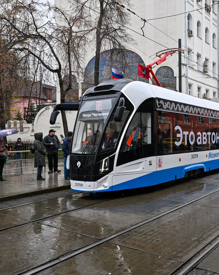 Максим Ликсутов рассказал о первых достижениях запущенного в столице второго Московского трамвайного диаметра