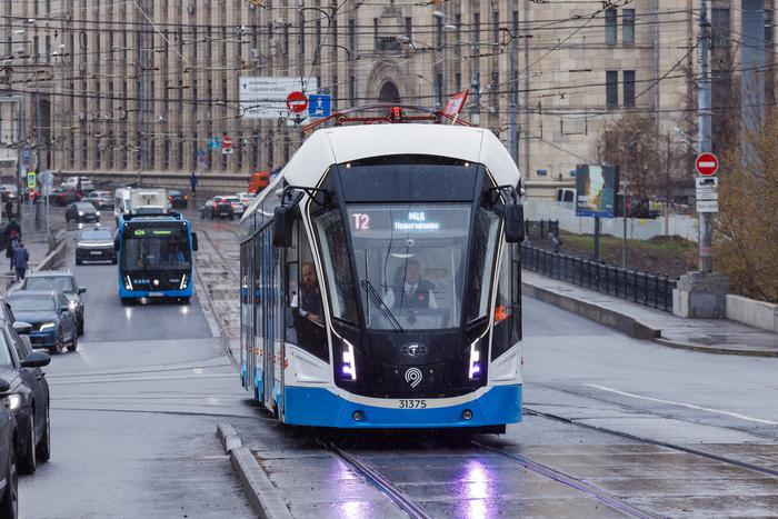 Более 2 млн горожан получили новые транспортные связи благодаря запуску второго Московского трамвайного диаметра Т2