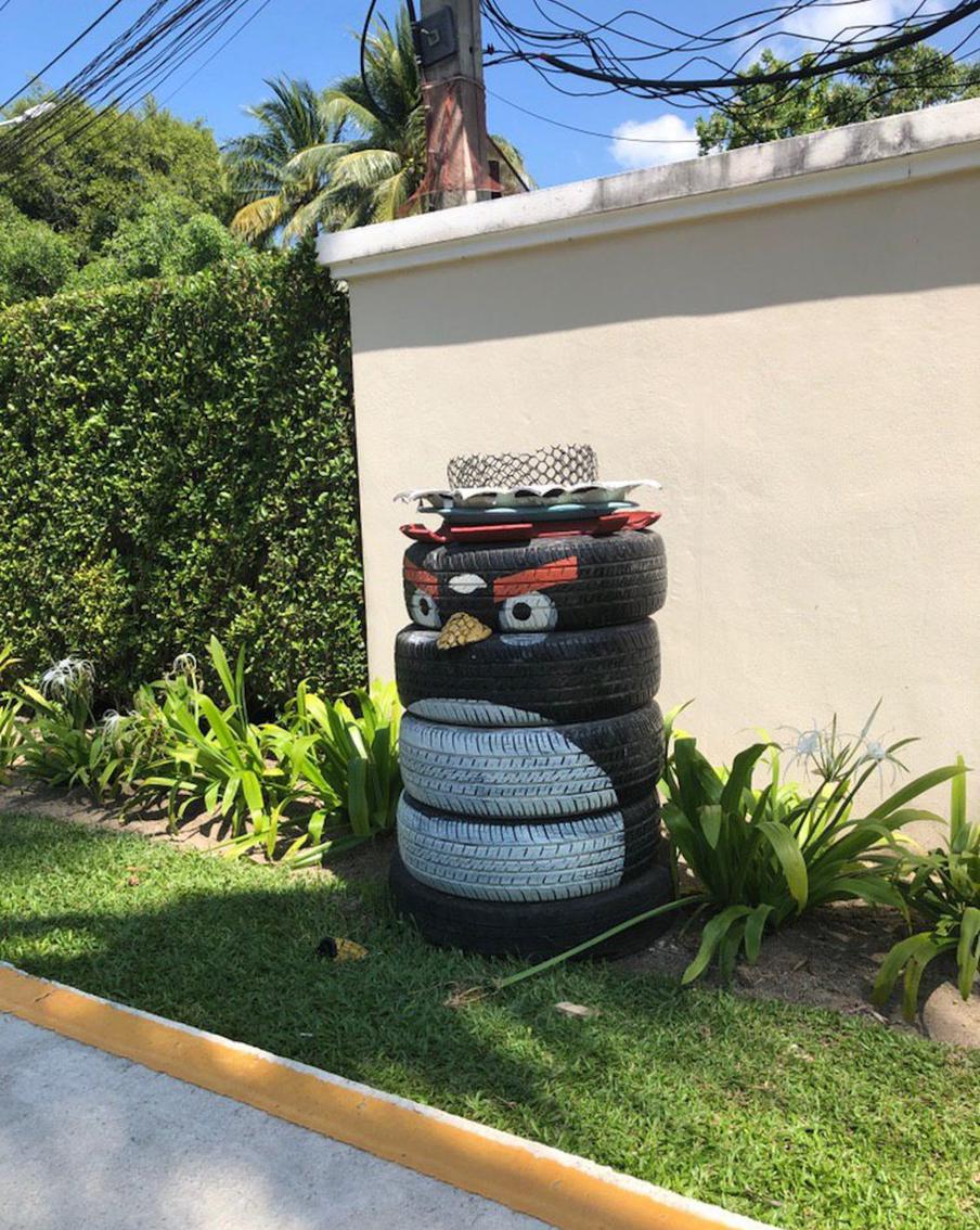 Не лебедь, но тоже птица.