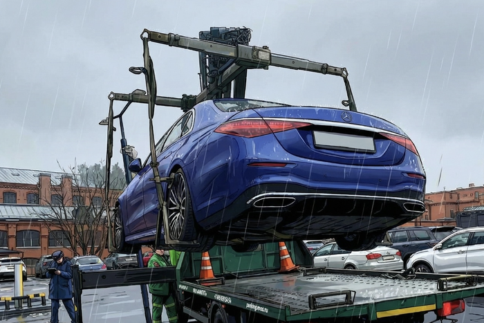 Более миллиона рублей за штрафы за парковку задолжали московские водители – их авто изъяли