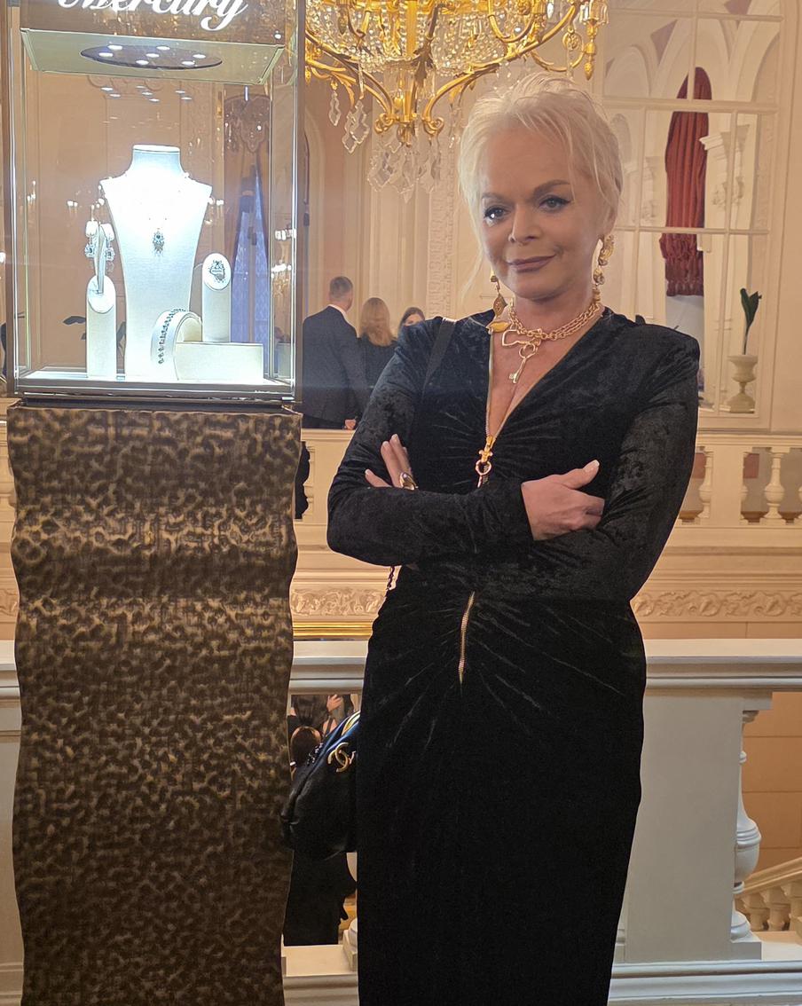 Лариса Долина на премии Bravo в Большом театре.