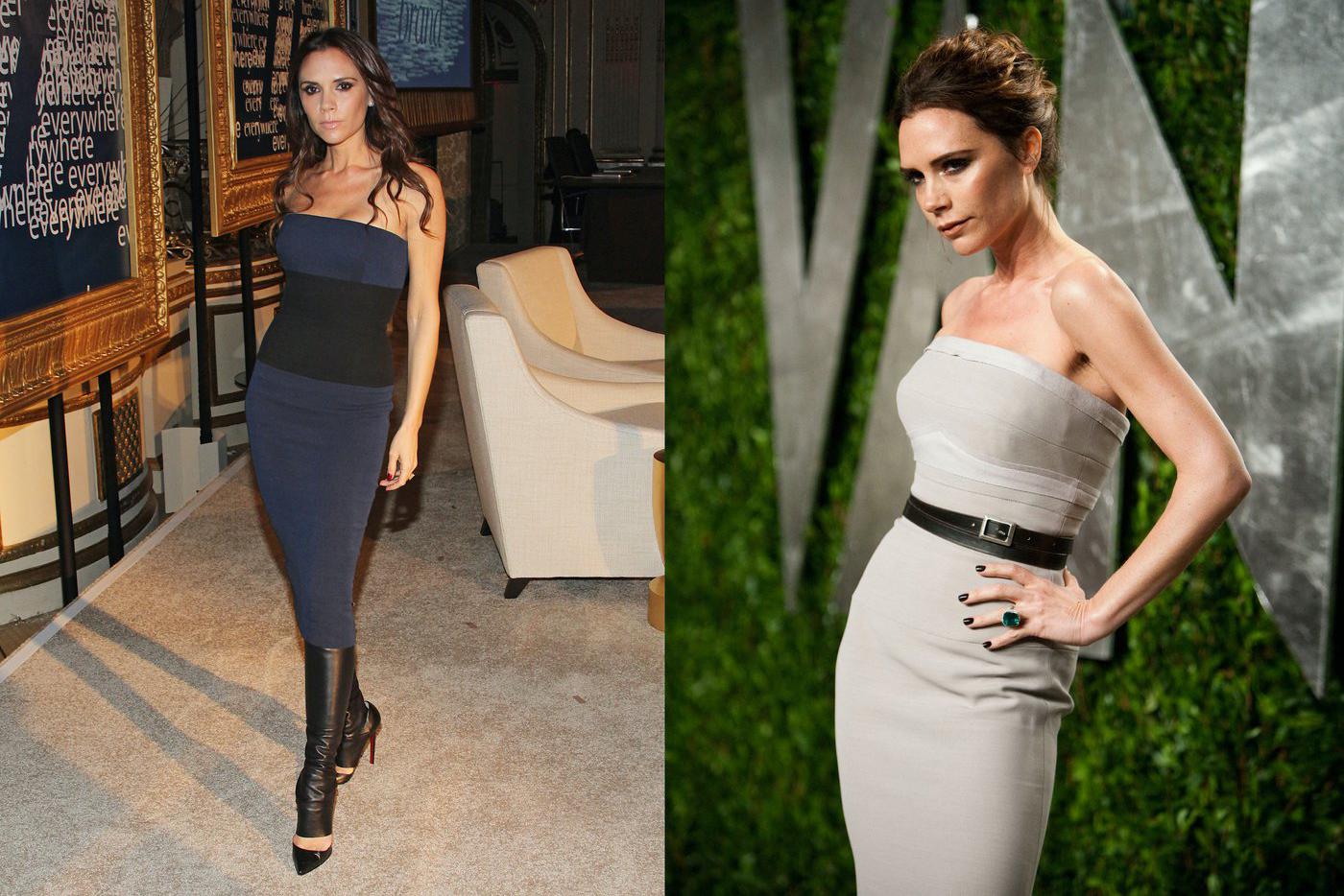 Трансформация Бекхэм была постепенной – ей тоже потребовалось время, чтобы нащупать свой индивидуальный стиль.