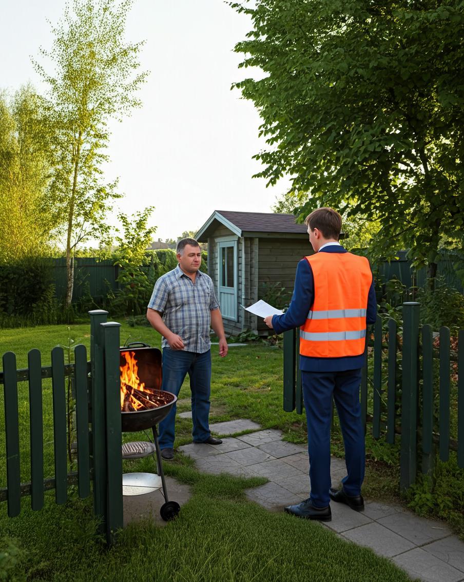 Перенос забора, свалки и "лебеди" из покрышек: за что россиян могут оштрафовать в их дворах