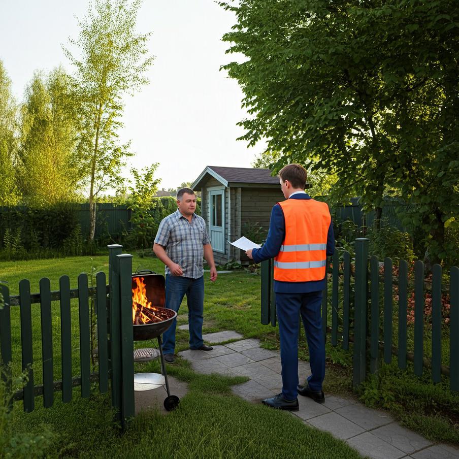 Перенос забора и "лебеди" из покрышек: за что россиян могут оштрафовать в их дворах