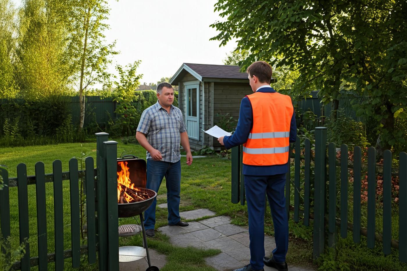 Перенос забора, свалки и "лебеди" из покрышек: за что россиян могут оштрафовать в их дворах