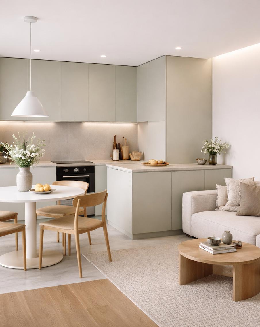 Маленькая кухня-гостиная: дизайнер раскрыла секреты идеальной планировки