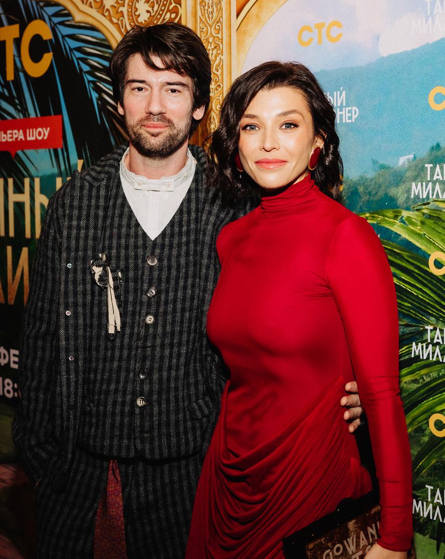 Алина Астровская с мужем Антоном Лаврентьевым.