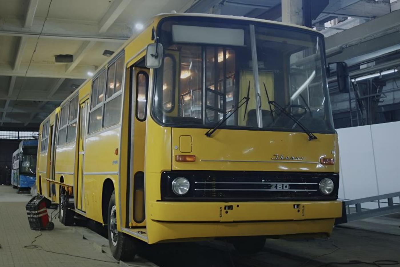Музей Транспорта Москвы завершил реставрацию уникального автобуса "Икарус-280″