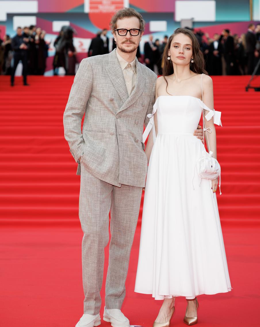 Тихон Жизневский с супругой.