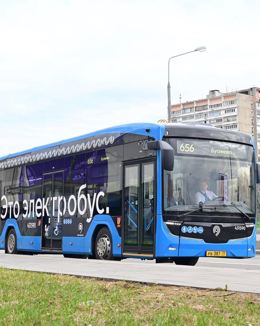 До 3 станций метро и МЦД теперь доезжают электробусы на новых экологичных маршрутах