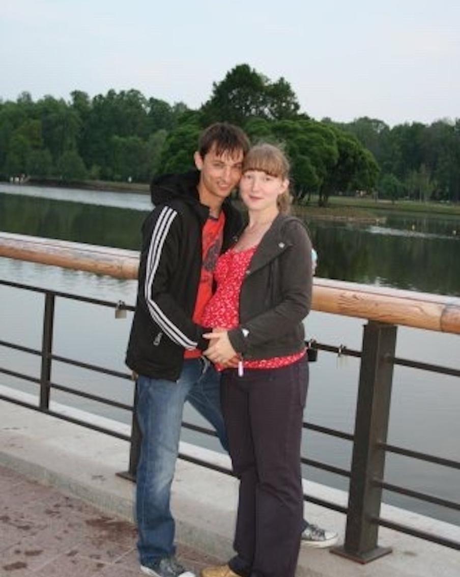Анна и Константин 19 лет назад. 