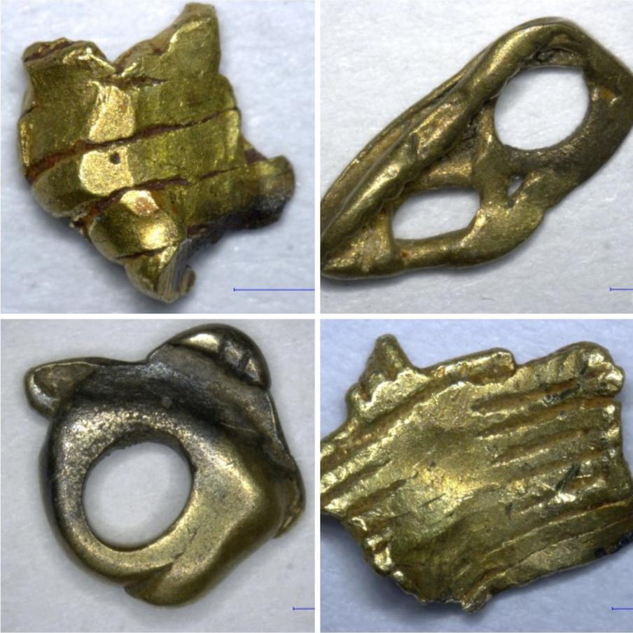 Другие образцы золота с потонувшего корабля "Уида".