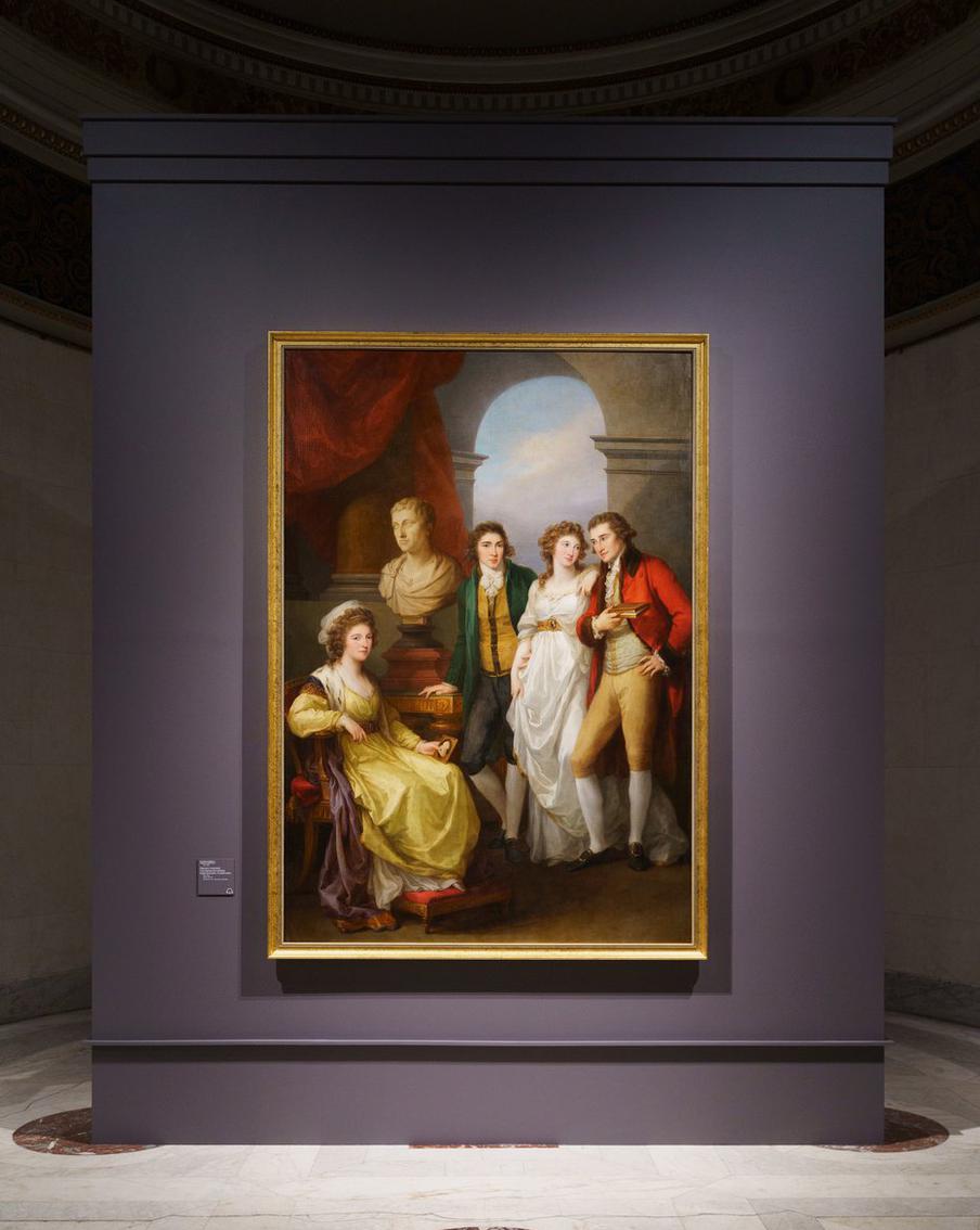 Тот самый портрет за 800 золотых монет, созданный Анжеликой Кауфман в 1791 году.