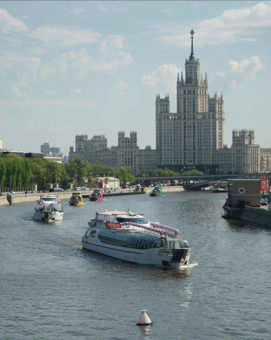 В Москве пройдёт парад судов в честь открытия сезона летней речной навигации