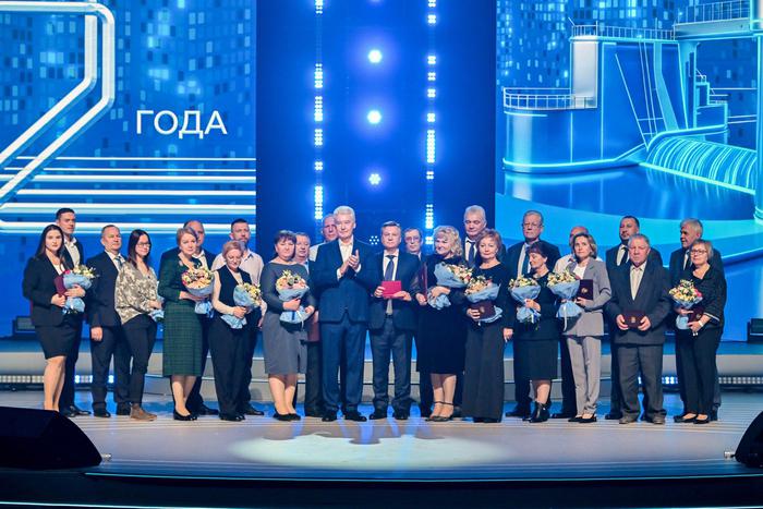 Мэр Москвы вручил коллективу Мосводоканала орден "За доблестный труд"