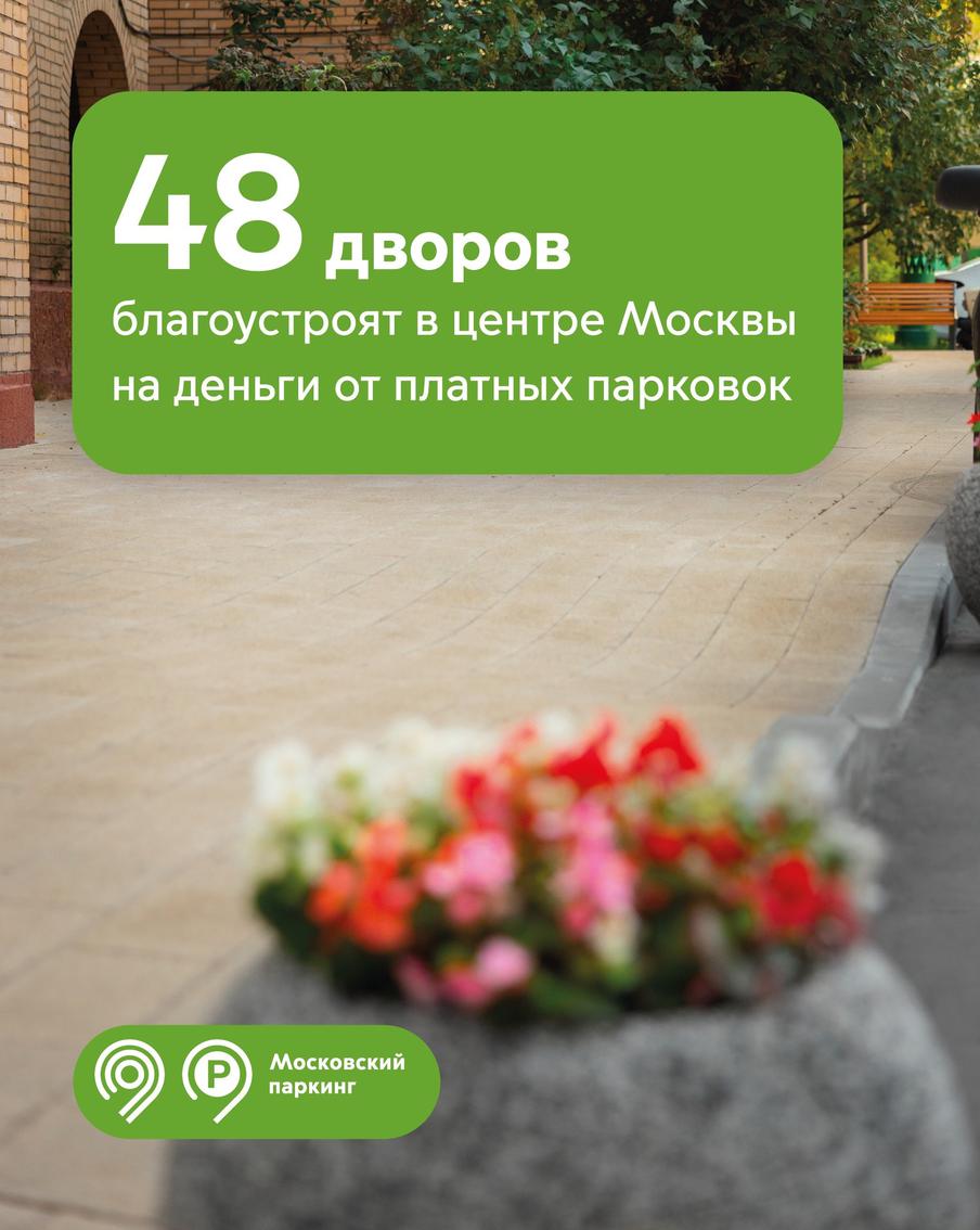 Максим Ликсутов: районы ЦАО поделились планами благоустройства 48 дворов на средства от платных парковок