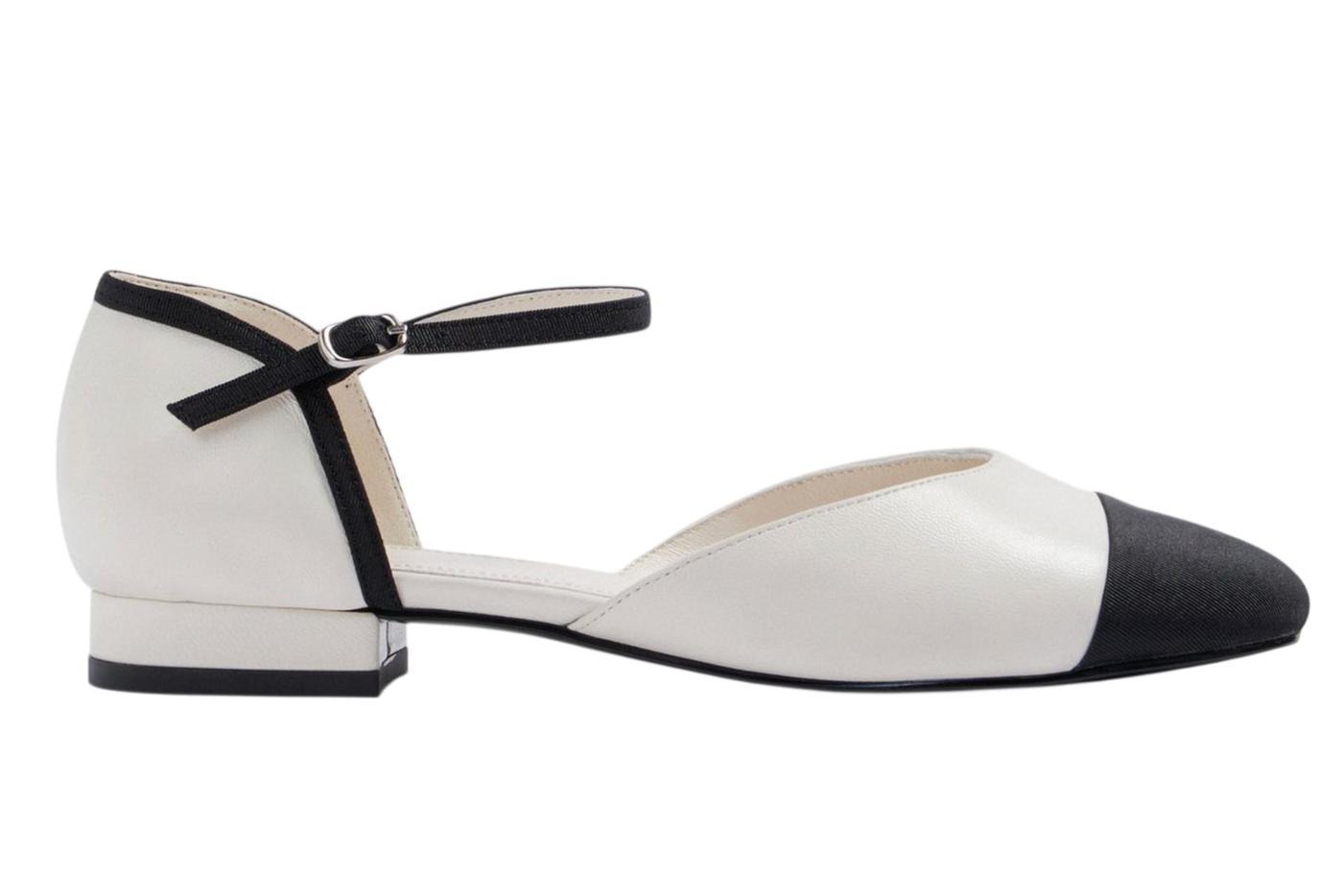 Балетки с контрастным мысом Lime (9999 ₽)