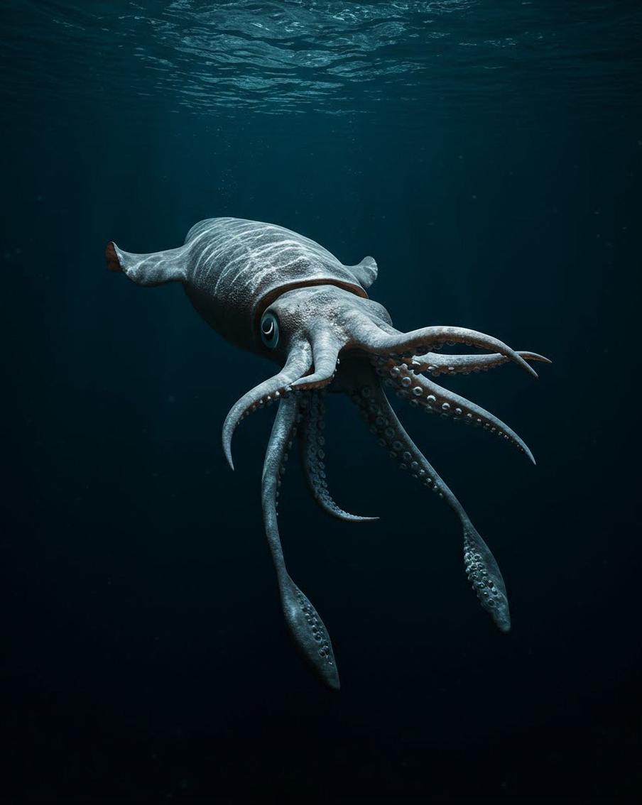 Японцы обнаружили ископаемые останки крупнейшего моллюска планеты. Авторы работы полагают, что этот осьминог был абсолютным хозяином в своей среде обитания и не имел природных врагов. Древний гигант почти вдвое превосходит современного рекордсмена среди беспозвоночных – гигантского кальмара