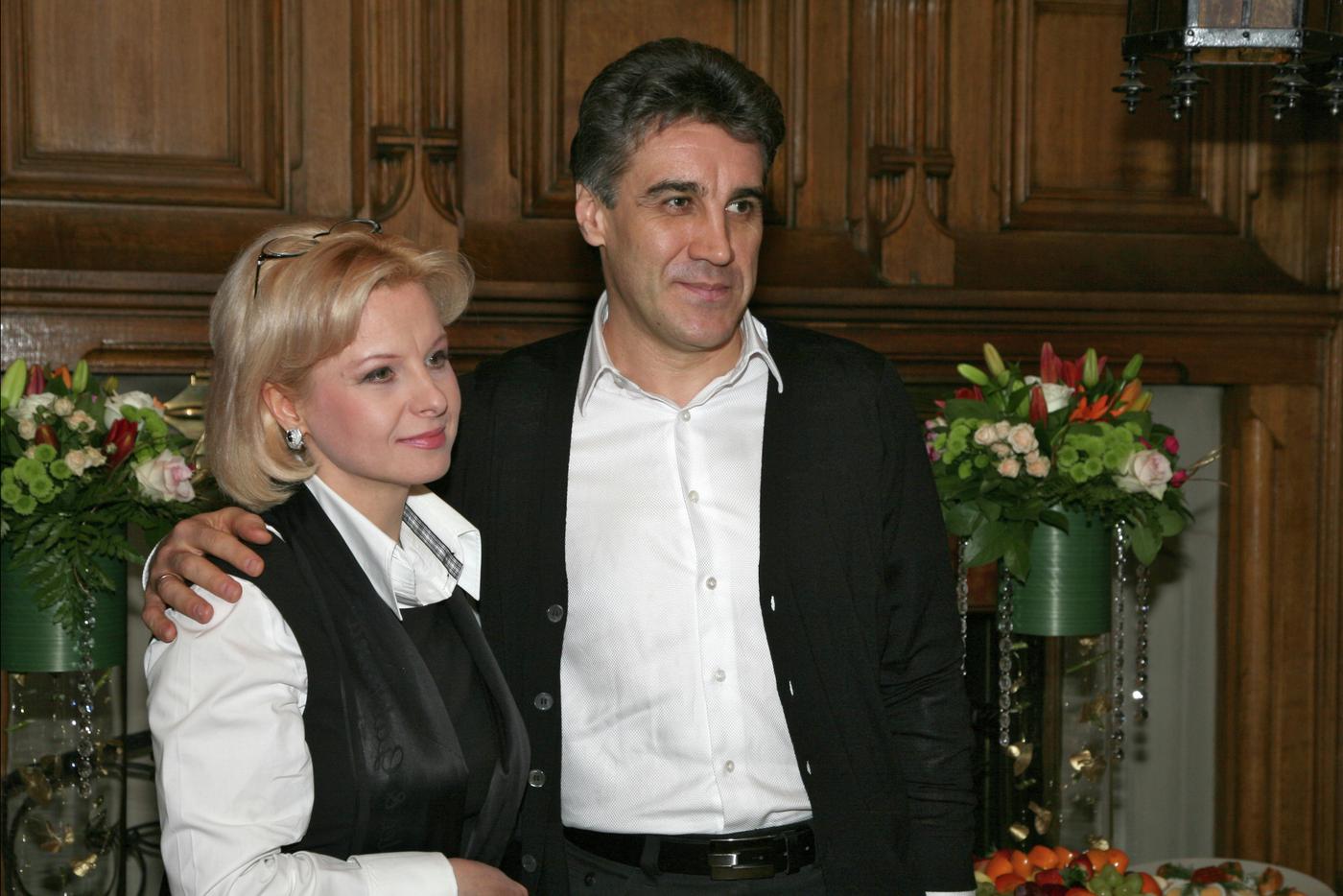 2008 год. Алексей Пиманов и его супруга Валентина.