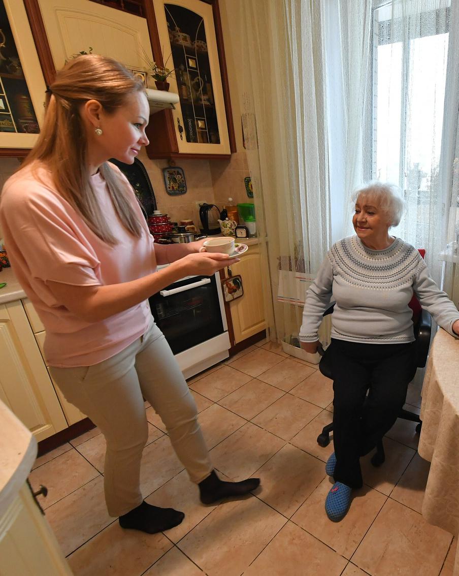 Сергей Собянин рассказал о новом стандарте надомного обслуживания москвичей