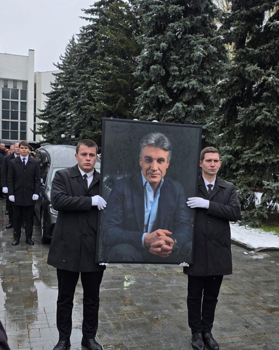 Портрет Алексея Пиманова на прощании