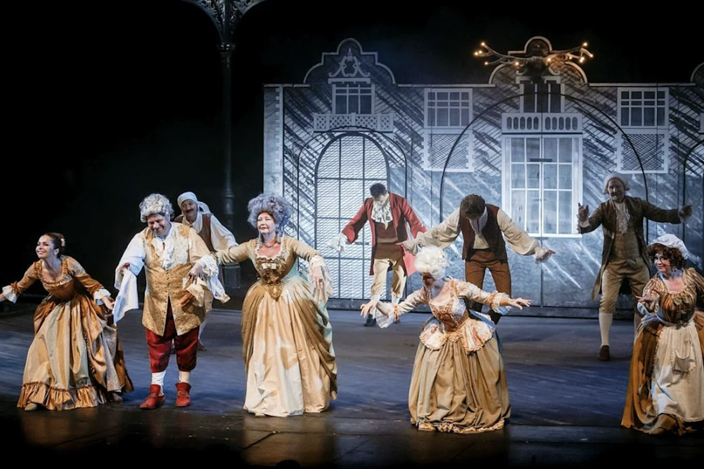 Кадр из постановки "Ночь ошибок"