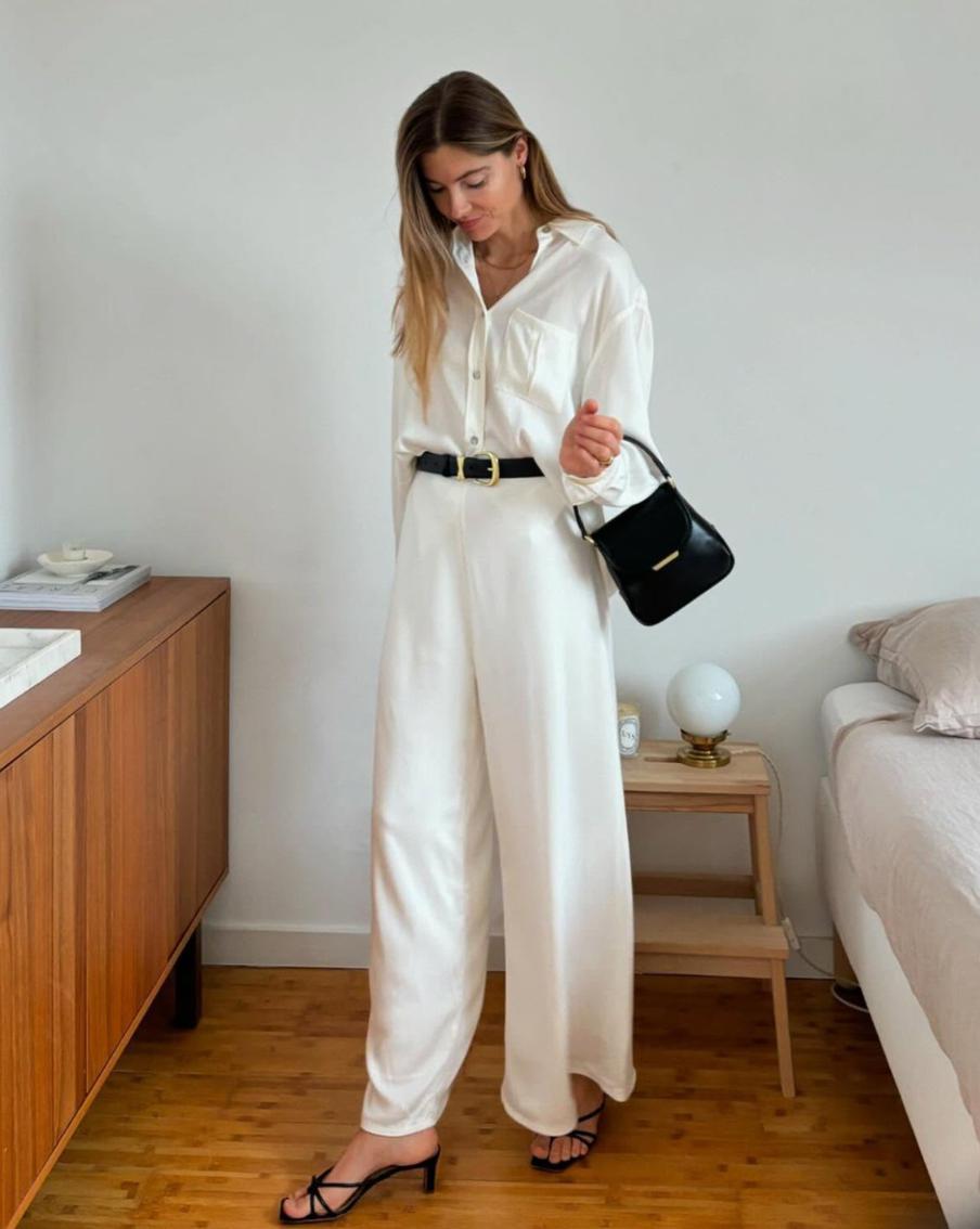 С вниманием отнеситесь к выбору материала, чтобы не выглядеть совсем по-домашнему.