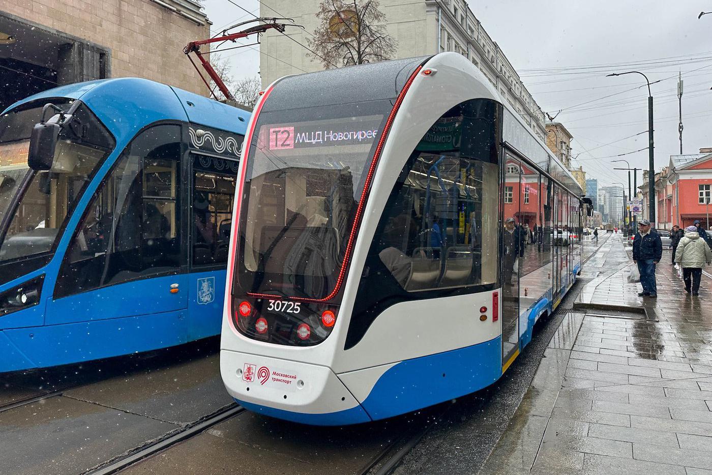 Сергей Собянин рассказал о новом трамвайном маршруте от МКАД к центру