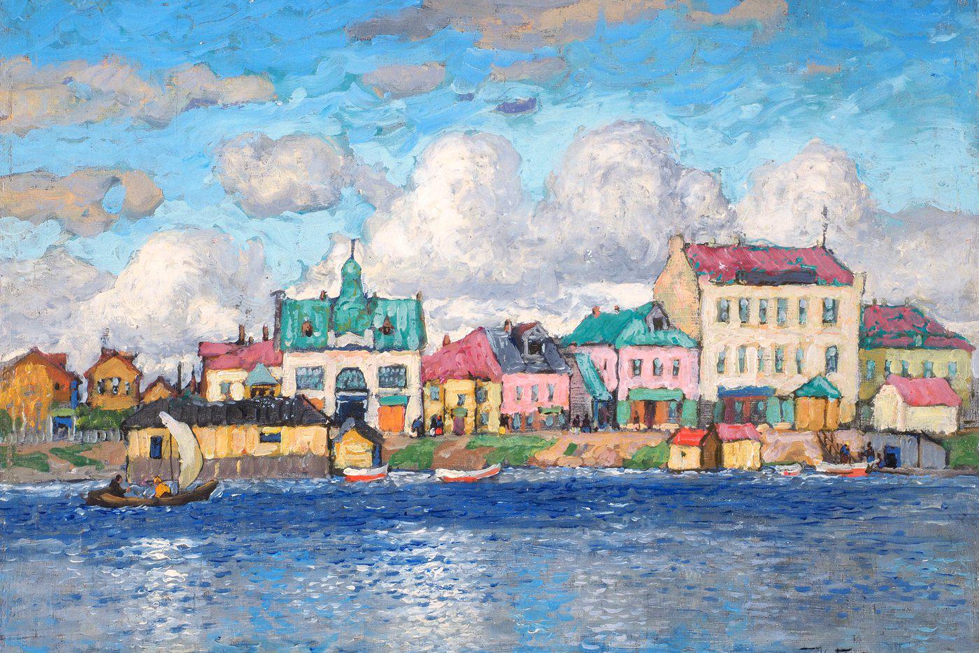 К.И. Горбатов Новая деревня (Петербург). 1919.    