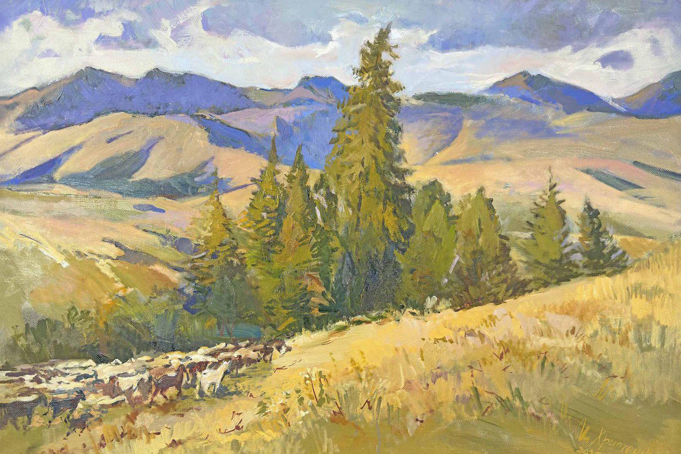 Хрипченко И.И. Горые тени Алтая. 2025