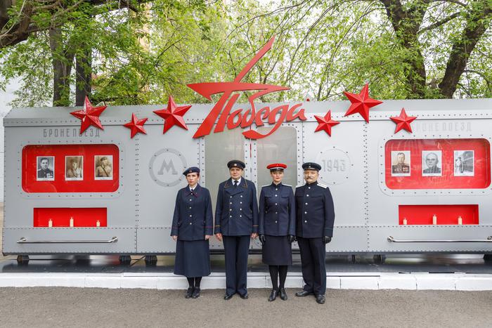 Ветеранов метрополитена поздравили с Днём Победы на праздничном митинге в электродепо "Северное"