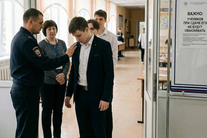 Рособрнадзор высказался против обысков учеников, сдающих ЕГЭ