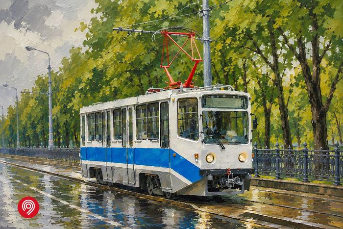 Посмотрите Москву из окон одного из самых узнаваемых вагонов 1990-х годов