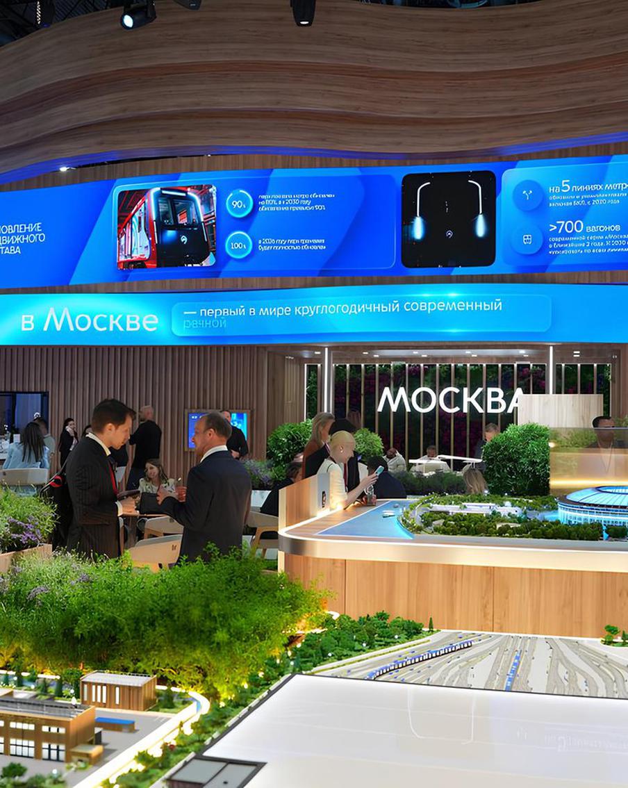 Ключевые достижения Московского транспорта представили на ПМЭФ-2026