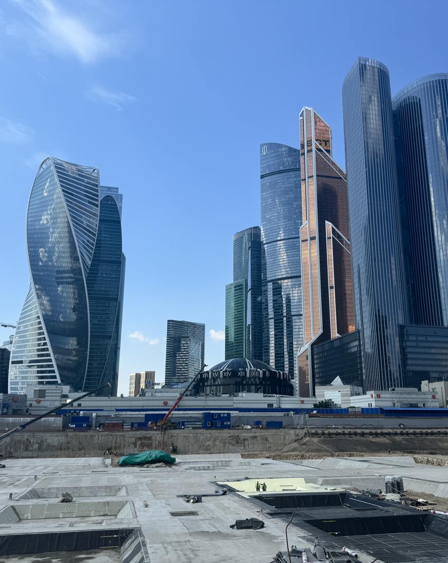 Владимир Ефимов: строительство национального центра "Россия" продолжается на Краснопресненской набережной