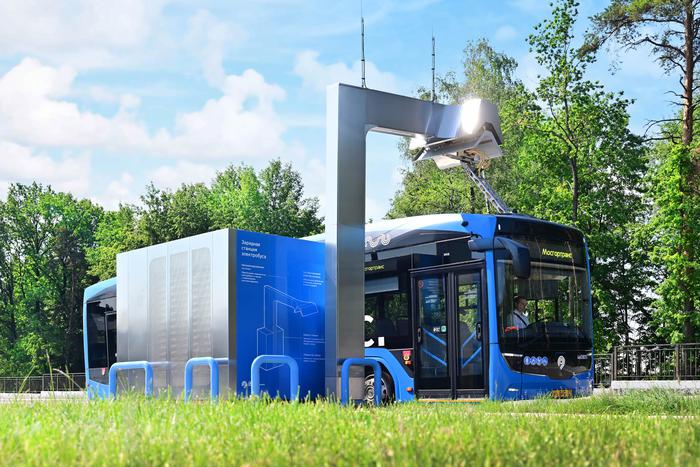 В ТиНАО открылась новая конечная станция для электробусов