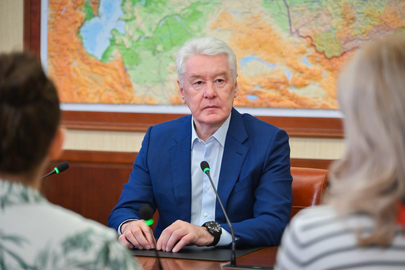 Собянин: Уничтожен ещё один вражеский БПЛА, летевший на Москву