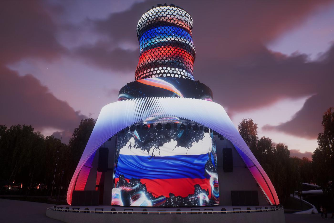 "Матрёшка Москвы" поздравит посетителей "Зарядья" с Днём России новой тематической программой