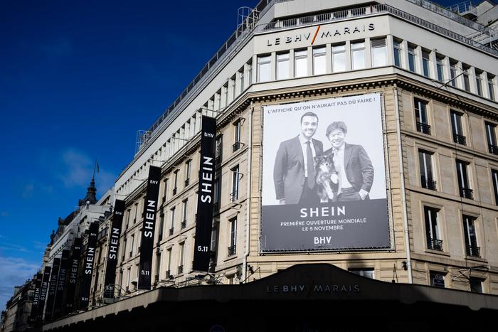 Парижский универмаг BHV Marais планирует закрыть магазин Shein: что происходило в мире моды и красоты на этой неделе