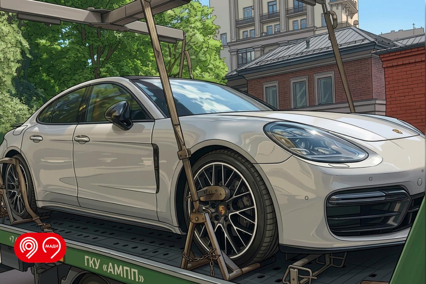 В Москве назвали марки люксовых авто, нарушающие правила парковки чаще других