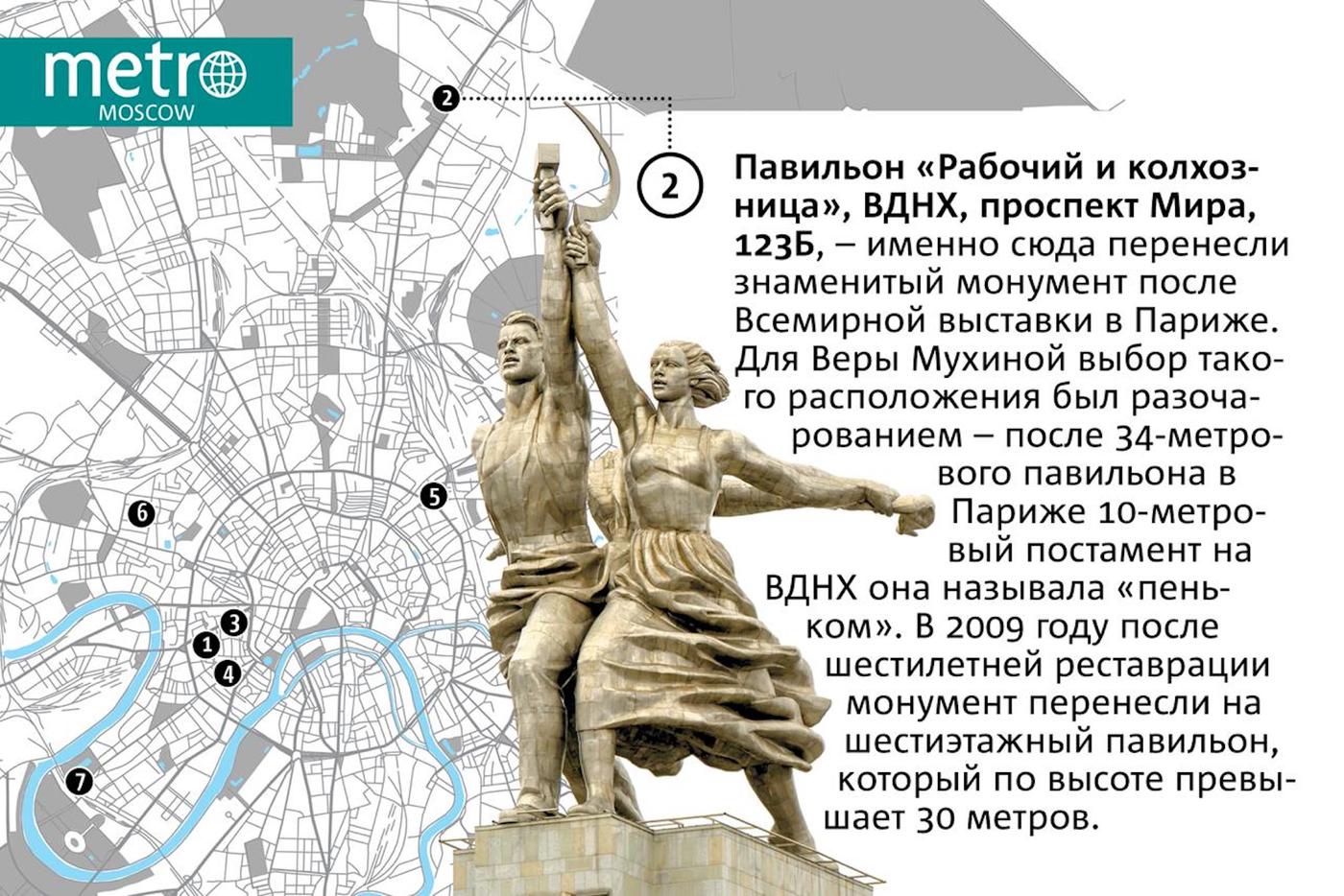 Москва Веры Мухиной.