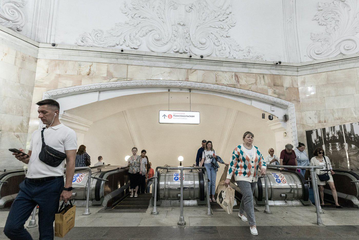 Названы самые популярные станции метро в летний сезон в Москве