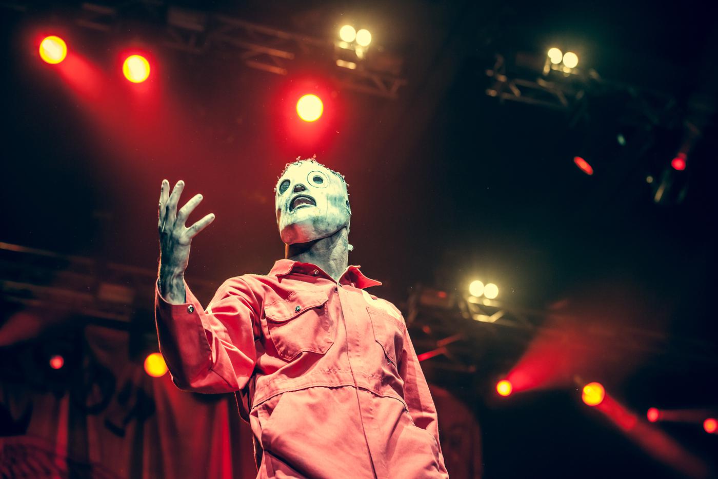 Вокалист Slipknot Кори Тейлор в одной из своих масок.